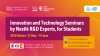 Nestlé Innovation & Technology Seminars 2026